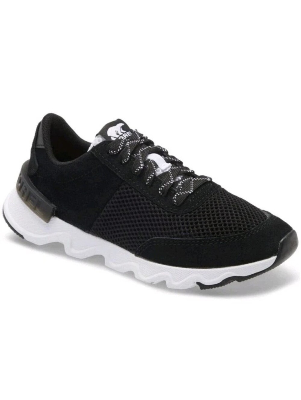 Sorel Kinetic Lite Lace Sneakers Running Shoes Women's Sz 10 Black NL3516-010